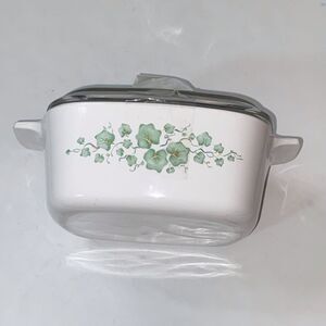 Vintage Corning Ware A 3.51 U.S.A. 03 Callaway Casserole Green Ivy Dish